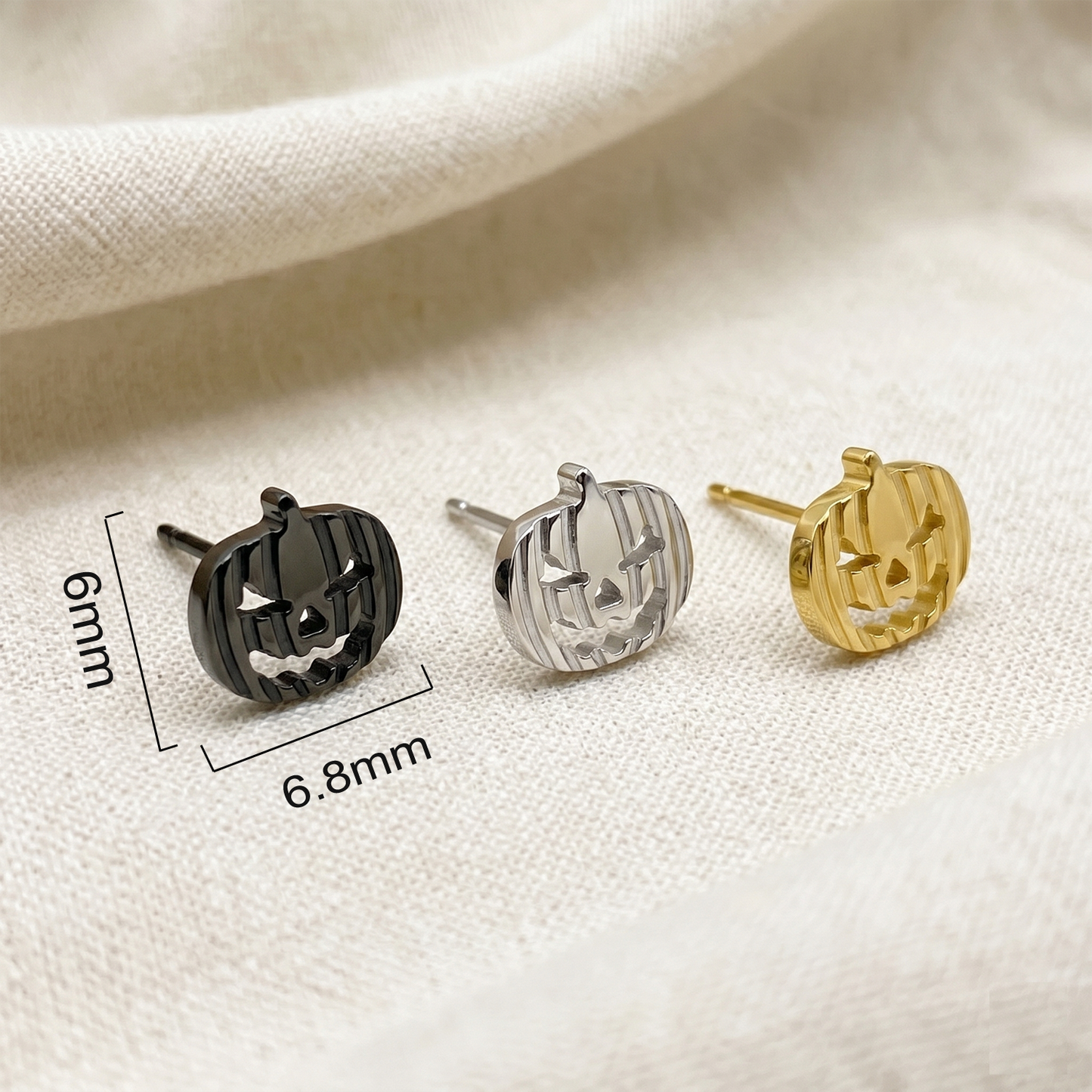 Titanium Jack O Lantern Threadless Top