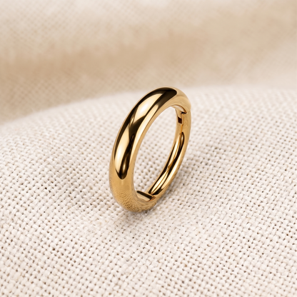 Titanium Hinged Segment Ring Dome 20G