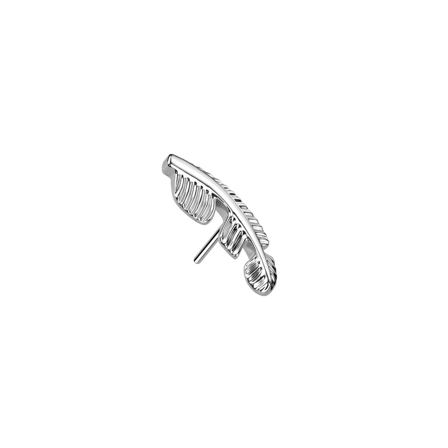 Titanium Leaf Threadless Top