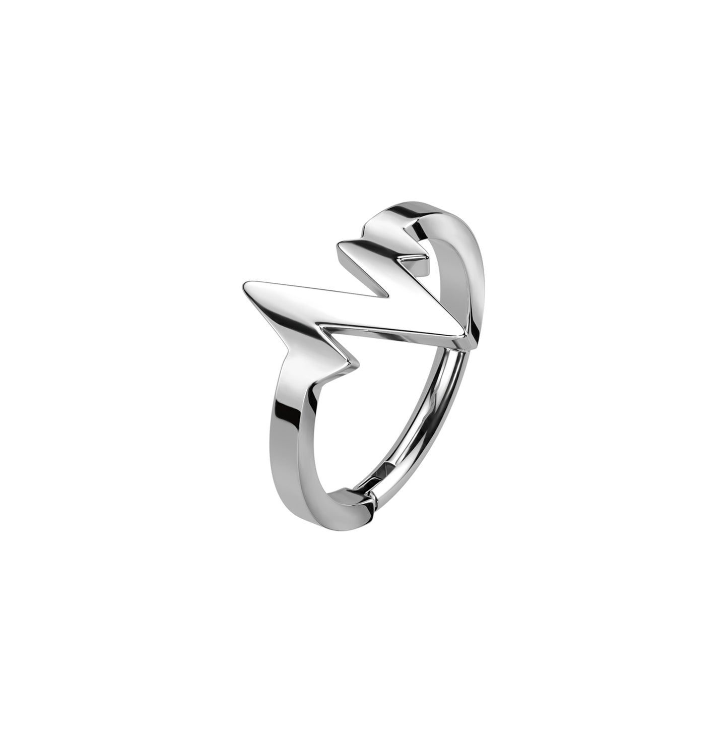 ✨ Heartbeat Hinged Clicker Ring 16G