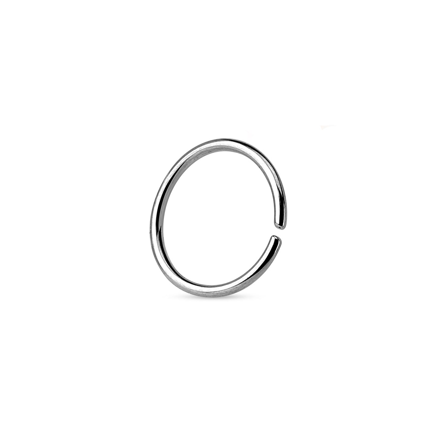 ✨ Annealed Rounded Ends Cut Hoop Rings