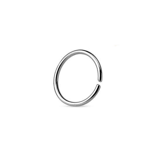 ✨ Annealed Rounded Ends Cut Hoop Rings