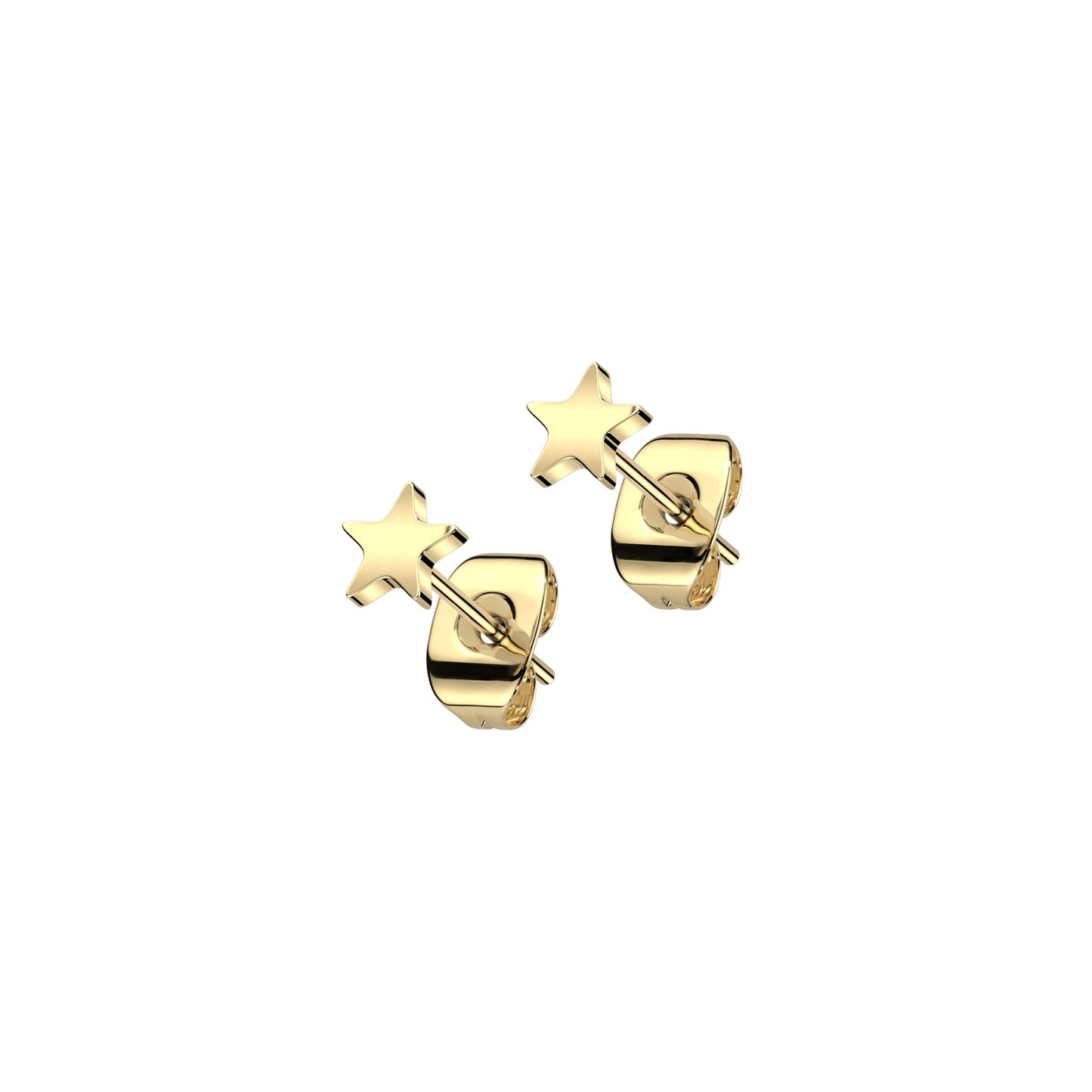 ✨ Titanium Star Stud Earrings