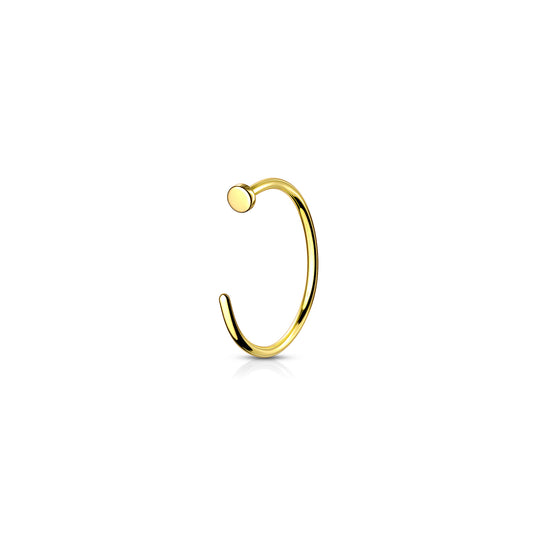 ✨ Titanium Classic Nose Hoop Ring