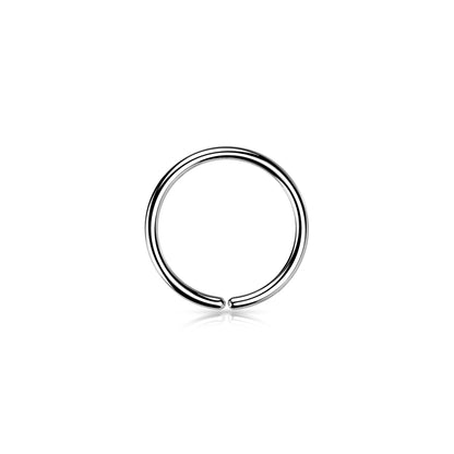 ✨ Bendable Hoop Rings with Rounded Ends