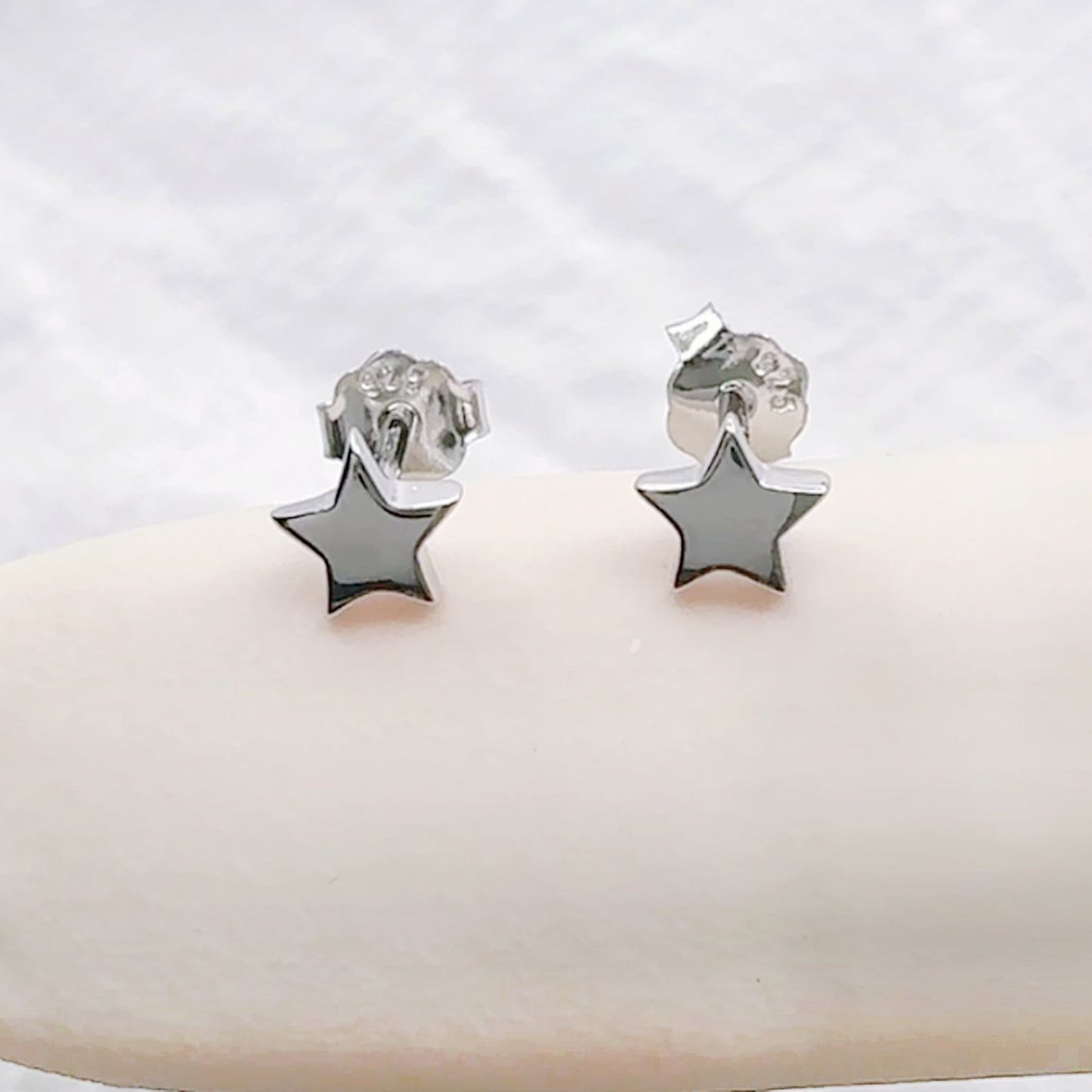 ✨ 925 Silver Star Stud Earrings