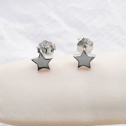 ✨ 925 Silver Star Stud Earrings