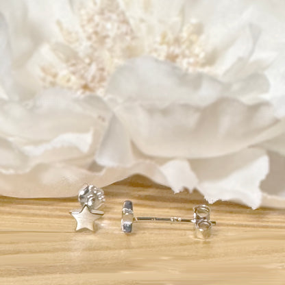 ✨ 925 Silver Star Stud Earrings