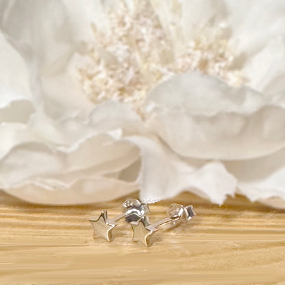 ✨ 925 Silver Star Stud Earrings