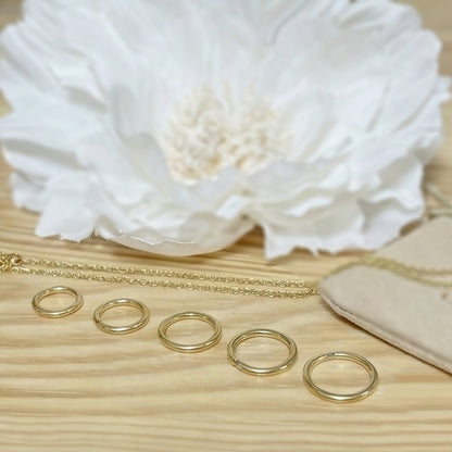 24K Gold PVD Titanium Hinged Hoop Ring