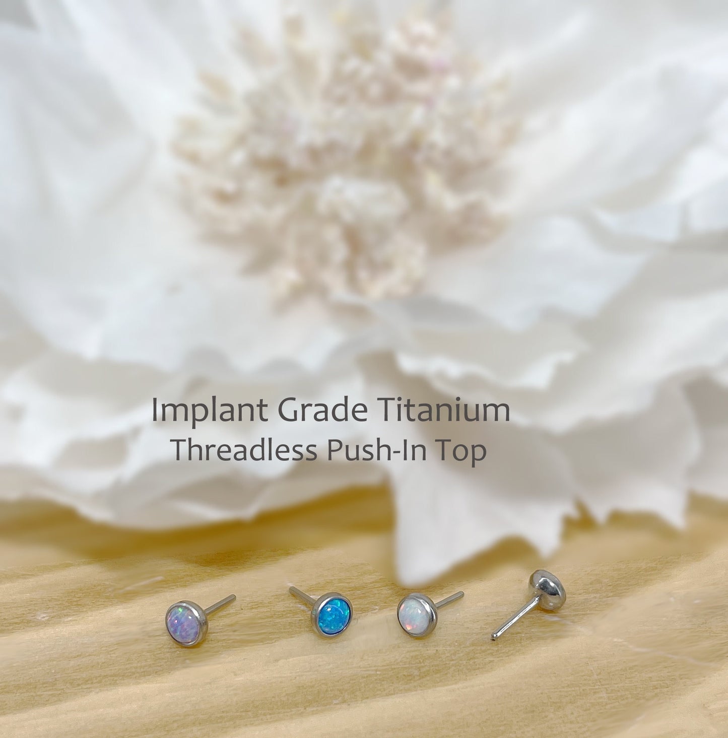 ✨ Titanium Opal Threadless Top