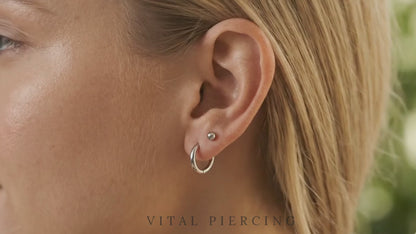 Surgical Steel Ball Stud Earrings